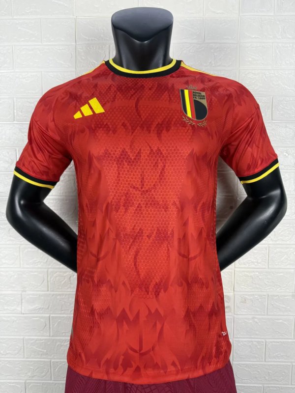 AAA Quality Belgium 2026 World Cup Home Leaked Jersey(Player)